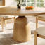 Table de salle à manger de style campagnard des années 50 en bois massif pour 2/4/6 personnes-1224071580