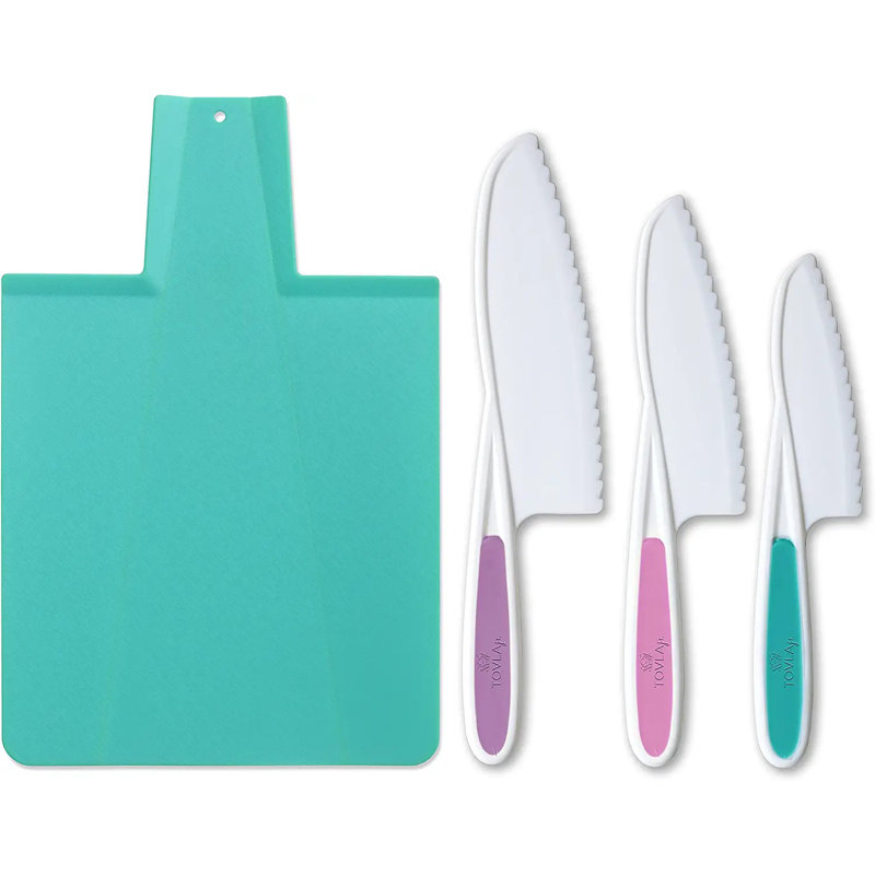 Ensemble de couteaux de cuisine pour enfants, Bleu