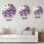 Impression peinte d'une grappe de raisins mauves - Horloge murale traditionnelle-59914317