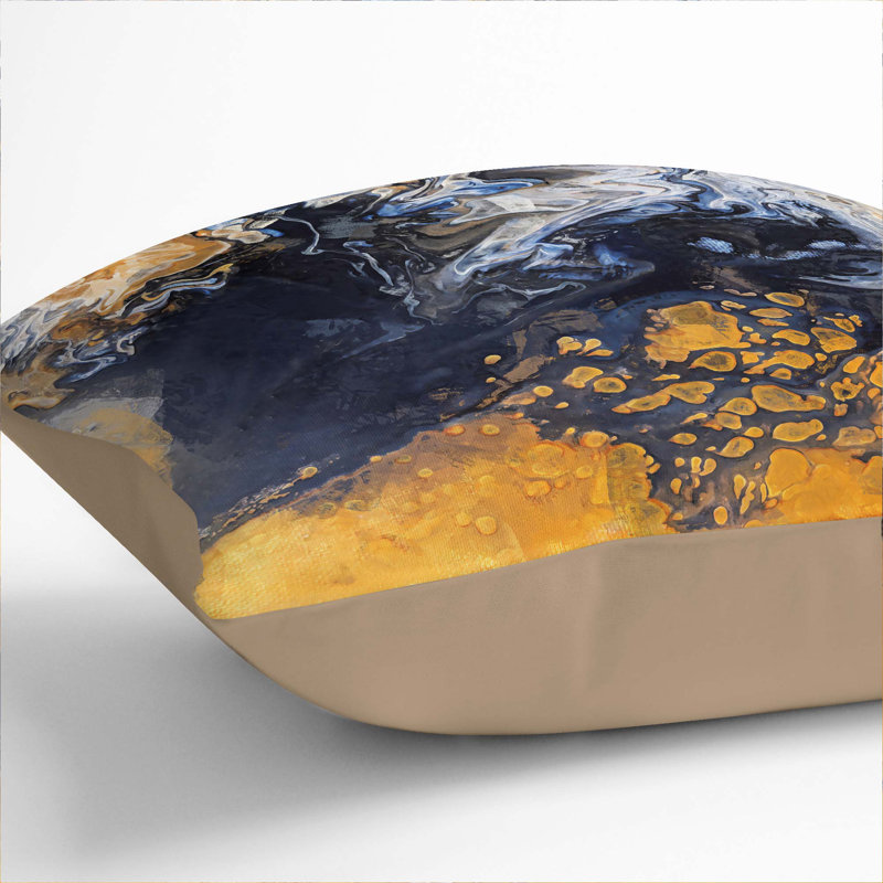 Square Throw Cushion, Stone, 55cm H x 55cm W x 20cm D