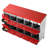 10-Compartment Chicken Nest Box Mental Box with Inclined Nesting Boxes