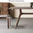 Rectangular rock plate dining table sets-106257701