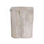 Gretchen Teak End Table, White
