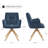 Jadel Fabric Upholstered Swivel Office Chair -856217157