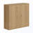Wall-Mounted Double-Door Bathroom Cabinet With Vertical Grooved Design