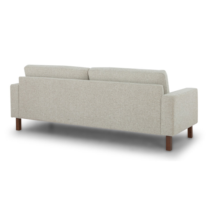 Lobos Upholstered 87.01'' Sofa, Taupe Chenille