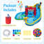 Glissade d'eau gonflable pour enfants avec parc aquatique Splash