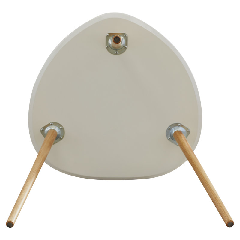 Asten End Table, White