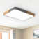 Cherron 1-Light 88cm Rectangle Dimmable LED Flush Mount Ceiling Light Fixture