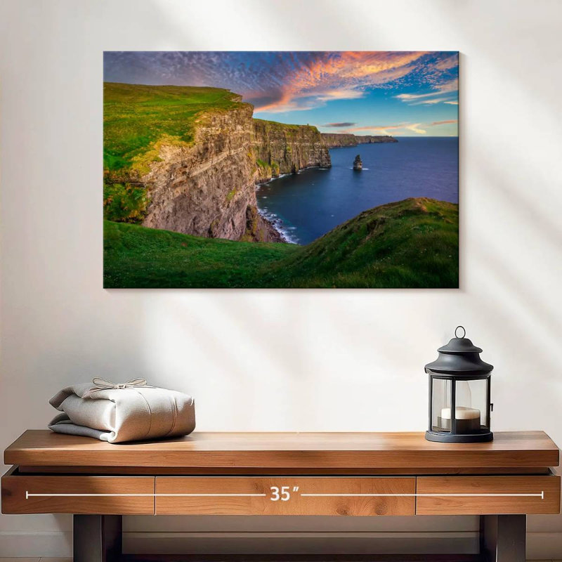 Gillard Sea Cliff Of Moher, H 16 po x l 24 po