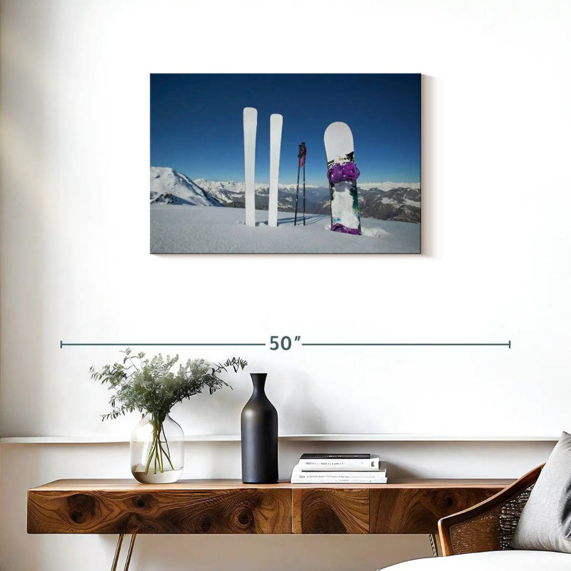 Skis et planche à neige, H 20 po x l 30 po