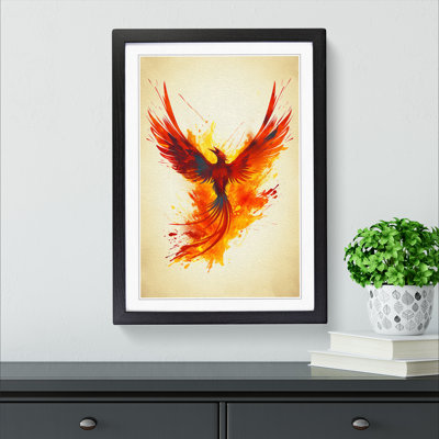 Phoenix Minimalism - Framed Print