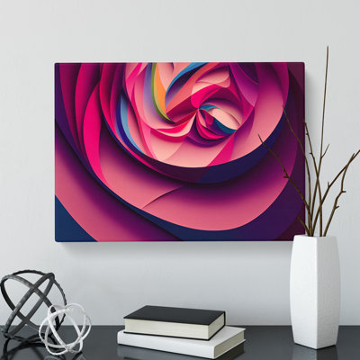 XXX-H1022-WF-8268X Staggering Abstract Fractals - Wrapped Canvas Print