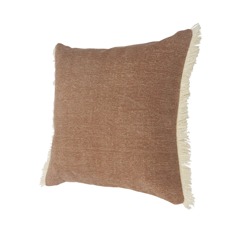 Coussin Asadbek, Orange / Havane