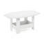 Table basse simple avec compartiment de rangement Ebern Designs, blanc-1701863033