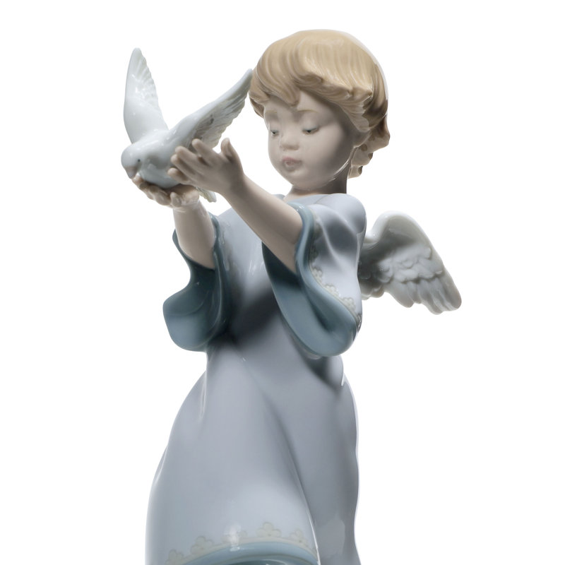 Peace on Earth Angel Figurine