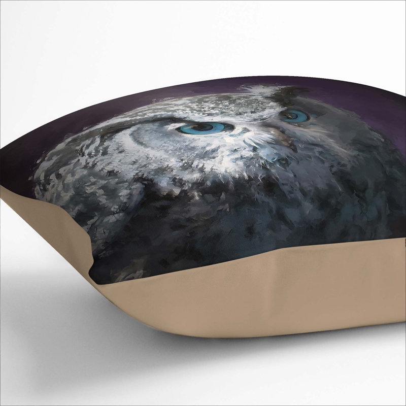 Square Throw Cushion, 55cm H x 55cm W x 20cm D, Stone