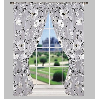 Garfield Sheer Curtain Pair