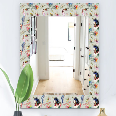 Miroir mural summervibes fille doux