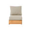 Arrihanna Outdoor Teak Armless Lounge Chair-548080248
