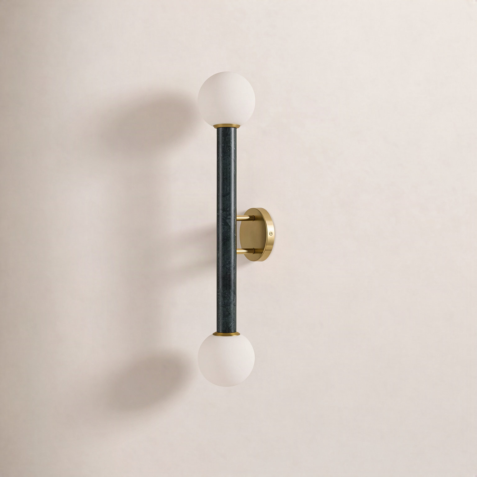 2-Light Wallchiere, Green