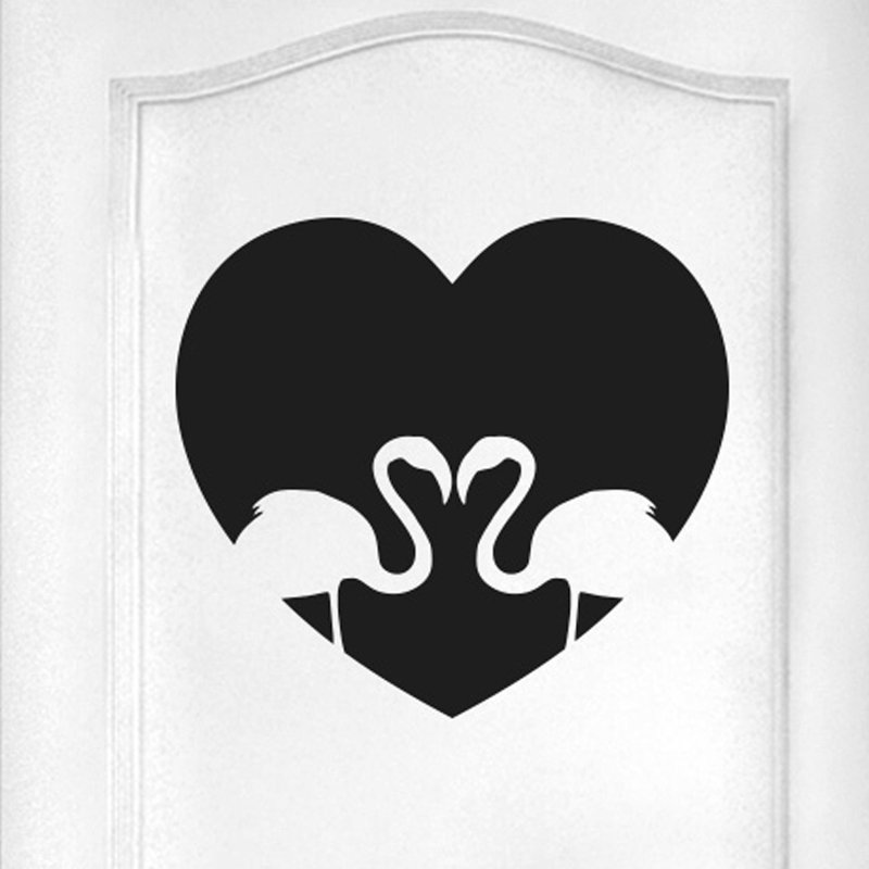 Animals Wall Decal, Black