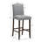 Red Barrel Studio Set Of 2 Nailhead Bar Stools Upholstered Counter Height Stool For Kitchen/dining Room-1792413109-1792413111