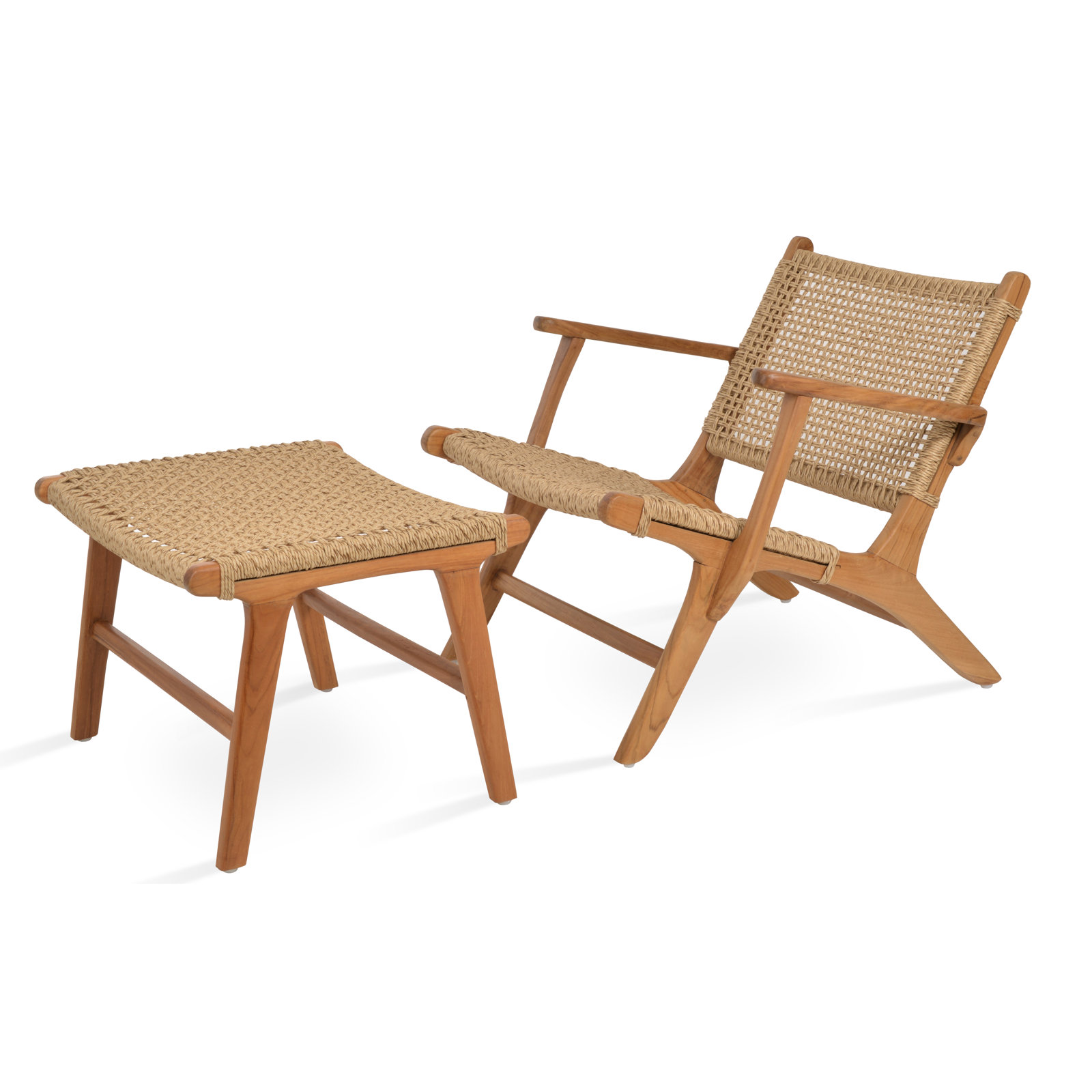 Calava Teak Outdoor Lounge Chair
