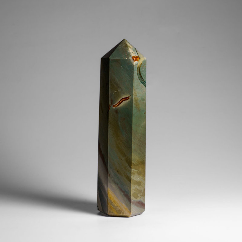 Polished Polychrome Point From Madagascar (1.7 Lbs)