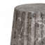 Table d'appoint d'extérieur sculptée avec base piédestal-2122748492