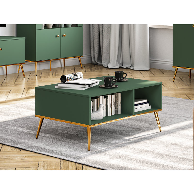 Tellara Four Leg Coffee Table with Storage