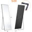 Mirror With Stand, Full Length Mirror For Bedroom, Cloakroom, Living Room, Aluminum Alloy Thin Frame