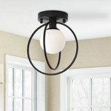 Globe Flush Mount Light