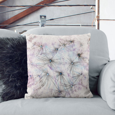 Floral Square Throw Cushion