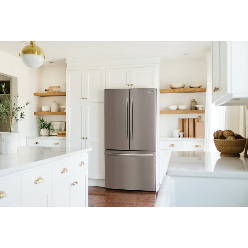 36" Stainless Steel French Door Refrigerator with Ice Maker