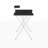 Gaming Desk with Cup Holder, Headphone Hook, and Monitor/Smartphone Stand-1588161565