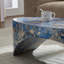 Table d'appoint en marbre naturel The Ovale dans le salon (table incluse seulement)-121084881