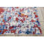 Tapis abstrait rouge / bleu Holmgren-27814296