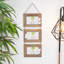 Nicola Spring - Hearts Hanging 3 Photo Frame - 6 x 4"-50946387