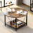 Bertran 31" 4 Legs Round Coffee Table with Storage for Living Room-899748565
