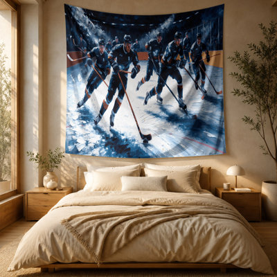 Sports Bandy Wall Tapestry