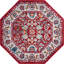 Tapis traditionnel de couleur magenta Burgettstown-2076359963