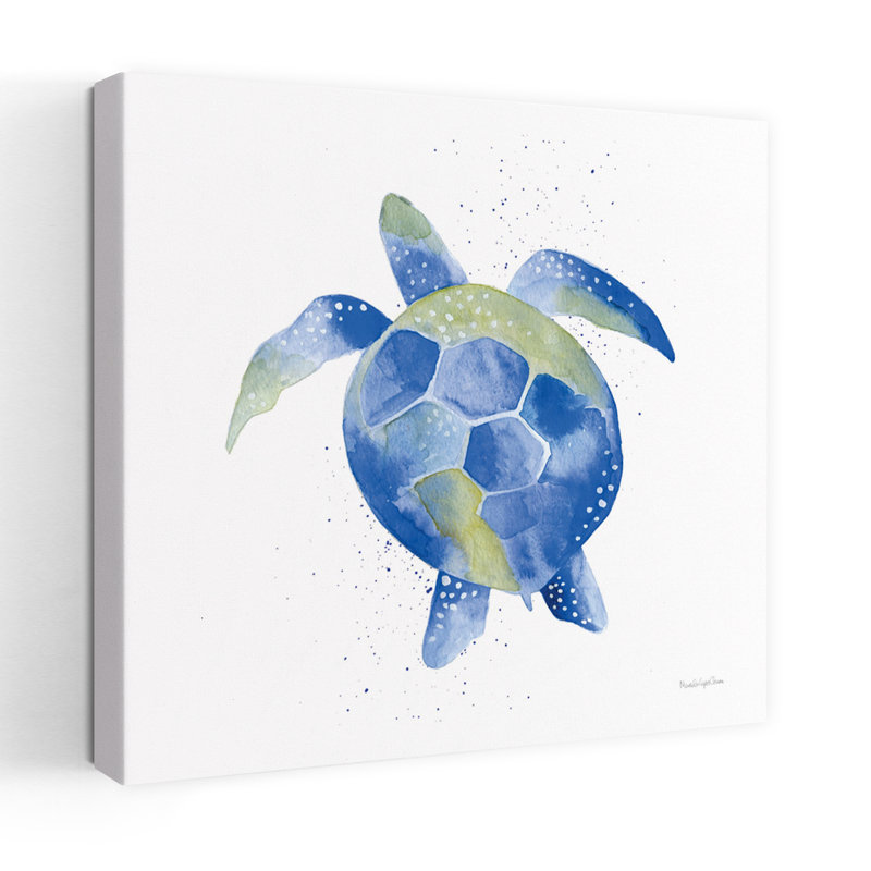 Tortue de mer, art côtier, H 36 po x l 36 po