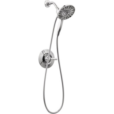 Ensemble de robinet de douche à fonction unique Arvo, ensemble de garniture de douche avec pomme de douche double In2ition et valve