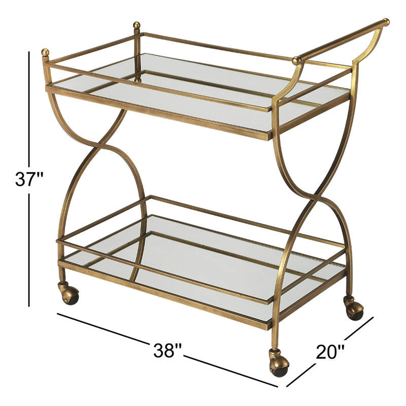 Graci Antique Bar Cart