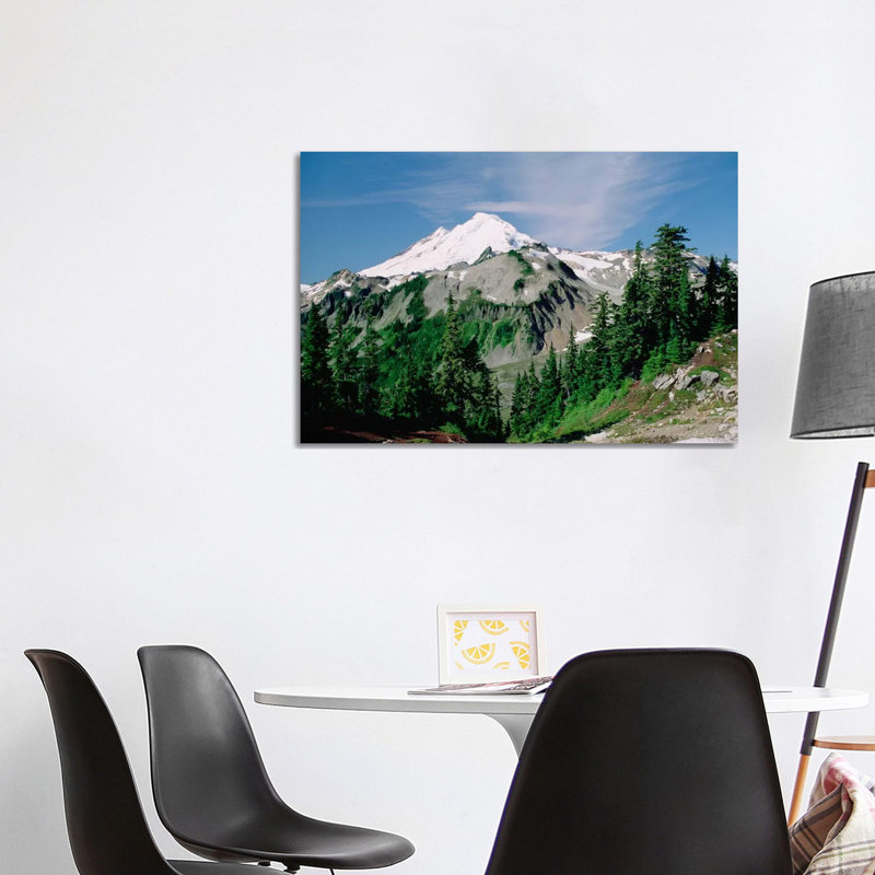 Mt Baker, Cascade Mountains, Washington by Tim Fitzharris - Wrapped Canvas Print, 101.6 cm H x 66.04 cm W x 1.91 cm D