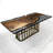 Walnut Solid Wood Top Dining Table