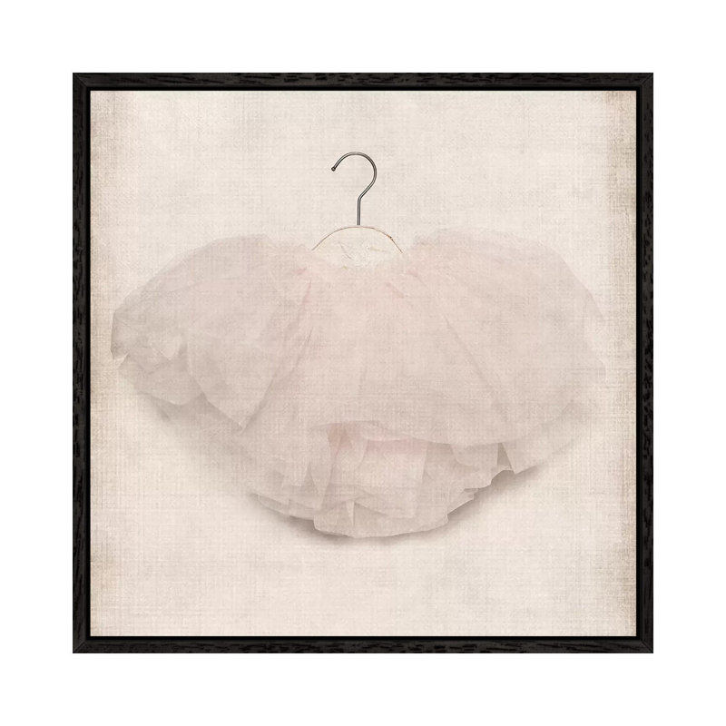 Tutu Vert - Print on Canvas, Black Framed, 66.04 cm H x 66.04 cm W