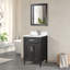 Ensemble de meuble-lavabo simple 24 po avec miroir Lachine-33561514