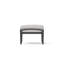 Repose-pieds Calliann avec coussin Sunbrella